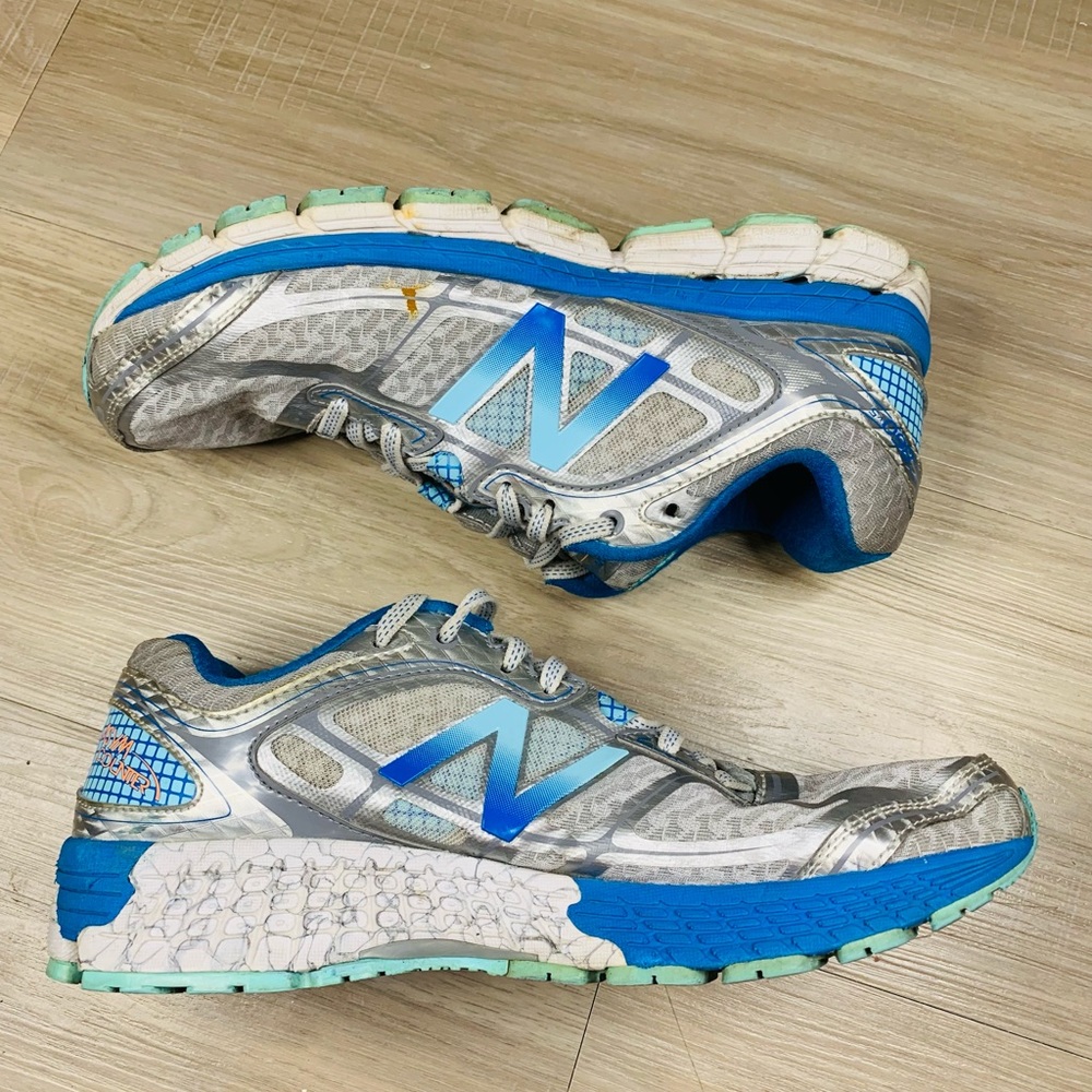 New Balance Womens 860 V5 W860SB5 Silver Blue